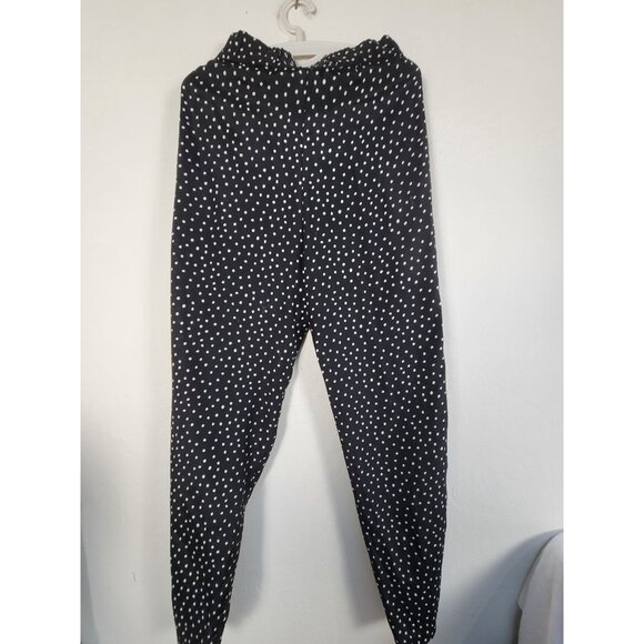 Vintage Joan Walters Women Black Polka Dot High Waist Pleated Dress Pants Size 6 - Picture 2 of 11